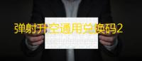 弹射升空通用兑换码2